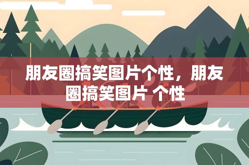 朋友圈搞笑图片个性，朋友圈搞笑图片 个性