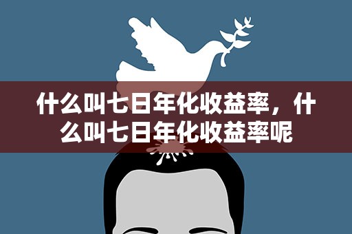 什么叫七日年化收益率，什么叫七日年化收益率呢