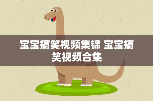 宝宝搞笑视频集锦 宝宝搞笑视频合集