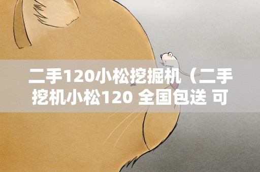 二手120小松挖掘机（二手挖机小松120 全国包送 可按揭）