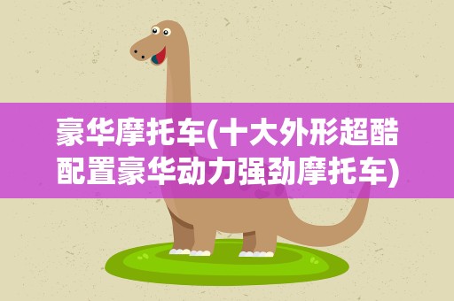 豪华摩托车(十大外形超酷配置豪华动力强劲摩托车)