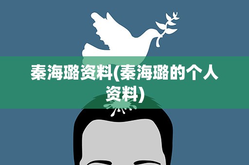 秦海璐资料(秦海璐的个人资料)