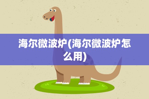 海尔微波炉(海尔微波炉怎么用)