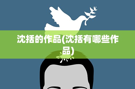 沈括的作品(沈括有哪些作品)