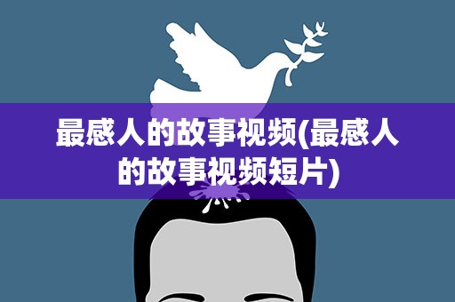 最感人的故事视频(最感人的故事视频短片)