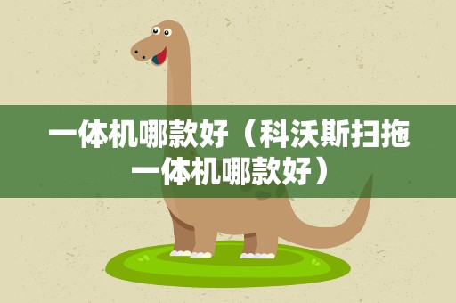 一体机哪款好（科沃斯扫拖一体机哪款好）
