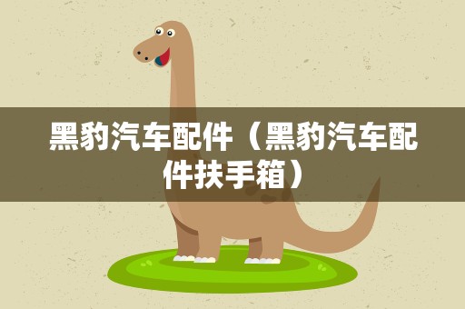 黑豹汽车配件（黑豹汽车配件扶手箱）