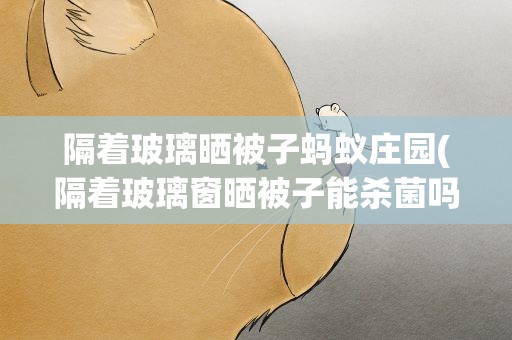 隔着玻璃晒被子蚂蚁庄园(隔着玻璃窗晒被子能杀菌吗)