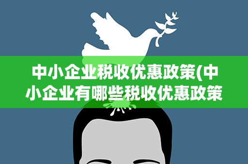 中小企业税收优惠政策(中小企业有哪些税收优惠政策)
