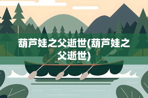 葫芦娃之父逝世(葫芦娃之父逝世)