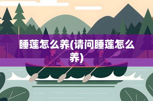 睡莲怎么养(请问睡莲怎么养)