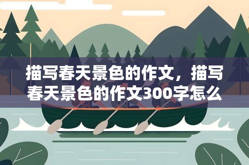 描写春天景色的作文，描写春天景色的作文300字怎么写