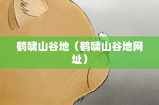 鹤啸山谷地（鹤啸山谷地网址）