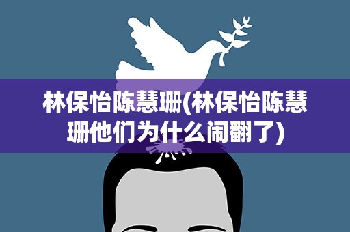 林保怡陈慧珊(林保怡陈慧珊他们为什么闹翻了)