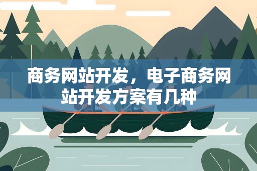 商务网站开发，电子商务网站开发方案有几种