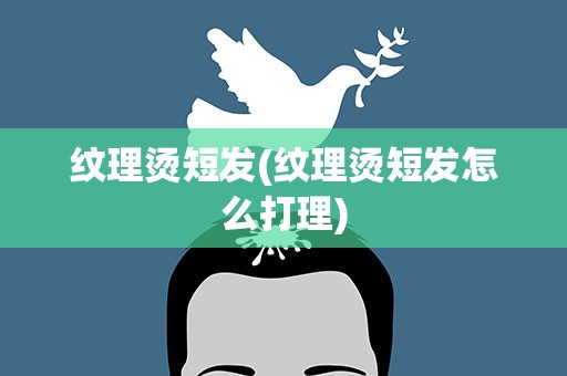 纹理烫短发(纹理烫短发怎么打理)