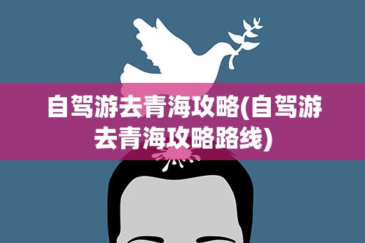 自驾游去青海攻略(自驾游去青海攻略路线)