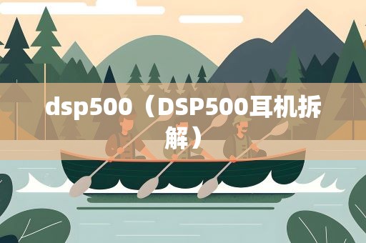 dsp500（DSP500耳机拆解）