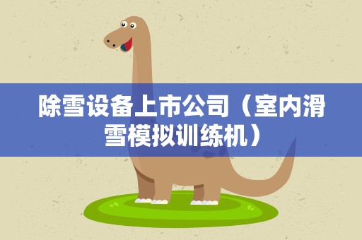 除雪设备上市公司（室内滑雪模拟训练机）