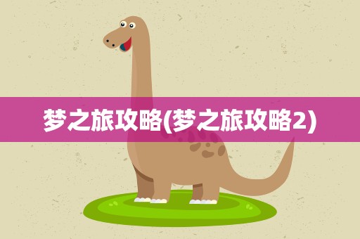 梦之旅攻略(梦之旅攻略2)