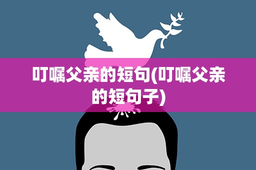 叮嘱父亲的短句(叮嘱父亲的短句子)