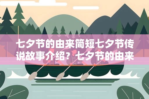七夕节的由来简短七夕节传说故事介绍？七夕节的由来和传说故事