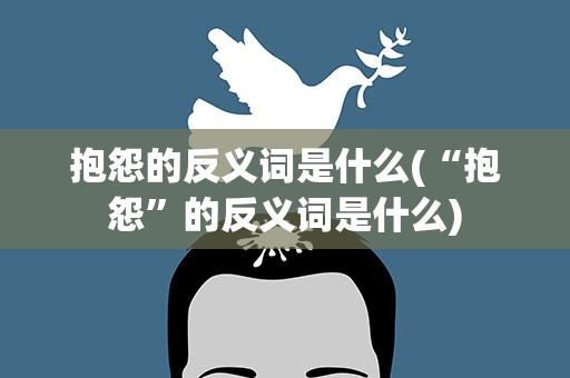抱怨的反义词是什么(“抱怨”的反义词是什么)