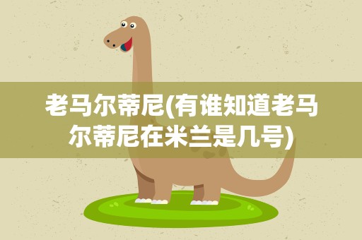 老马尔蒂尼(有谁知道老马尔蒂尼在米兰是几号)