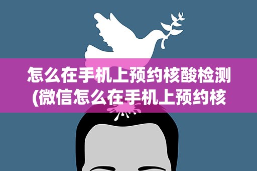 怎么在手机上预约核酸检测(微信怎么在手机上预约核酸检测)