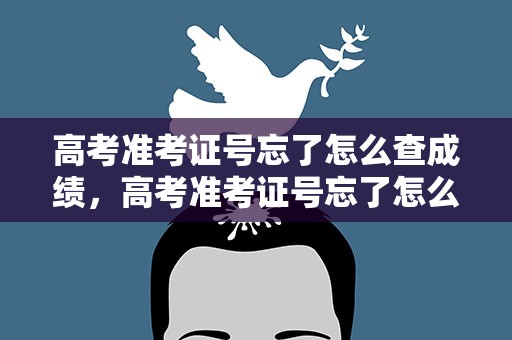 高考准考证号忘了怎么查成绩，高考准考证号忘了怎么查成绩呢