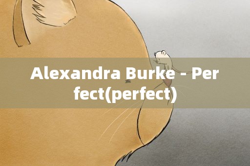 Alexandra Burke - Perfect(perfect)