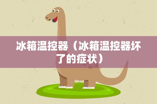 冰箱温控器（冰箱温控器坏了的症状）
