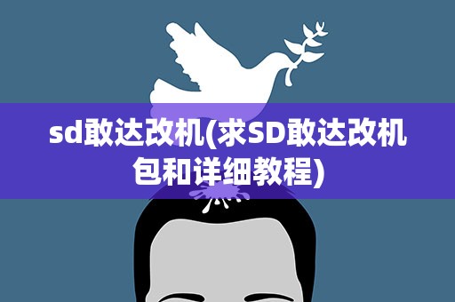 sd敢达改机(求SD敢达改机包和详细教程)