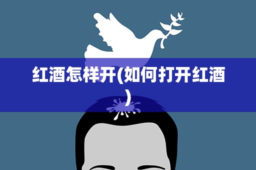 红酒怎样开(如何打开红酒)