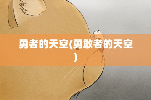 勇者的天空(勇敢者的天空)