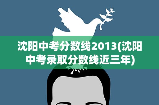 沈阳中考分数线2013(沈阳中考录取分数线近三年)