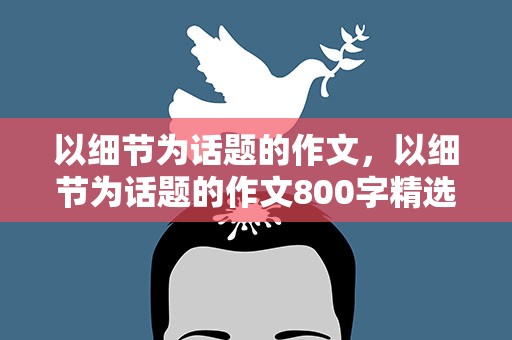 以细节为话题的作文，以细节为话题的作文800字精选5篇