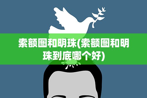 索额图和明珠(索额图和明珠到底哪个好)