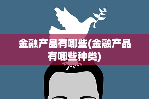 金融产品有哪些(金融产品有哪些种类)