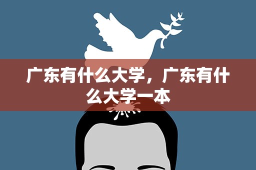 广东有什么大学，广东有什么大学一本