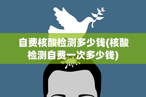 自费核酸检测多少钱(核酸检测自费一次多少钱)