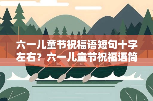 六一儿童节祝福语短句十字左右？六一儿童节祝福语简短10字左右