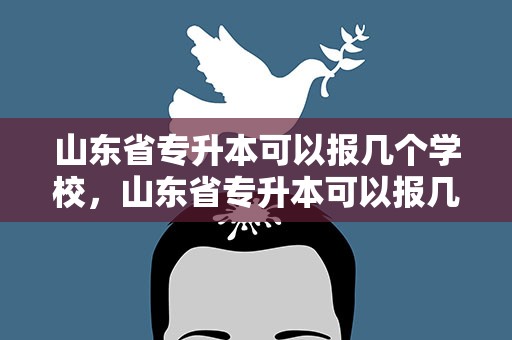 山东省专升本可以报几个学校，山东省专升本可以报几个学校吗