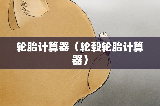 轮胎计算器（轮毂轮胎计算器）