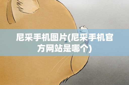 尼采手机图片(尼采手机官方网站是哪个)