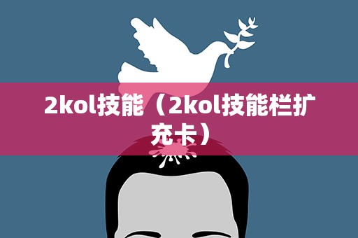 2kol技能（2kol技能栏扩充卡）