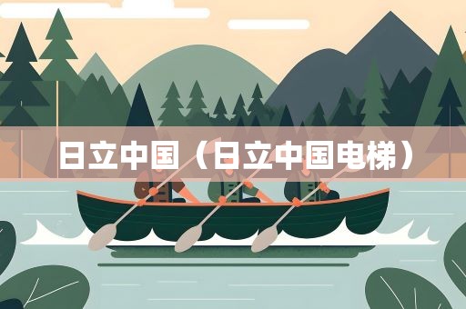 日立中国（日立中国电梯）