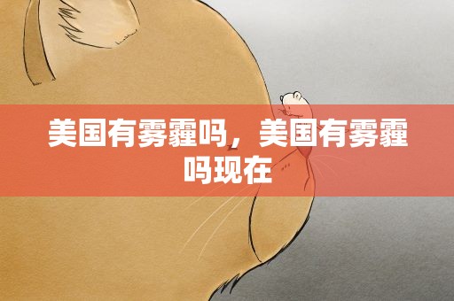 美国有雾霾吗，美国有雾霾吗现在