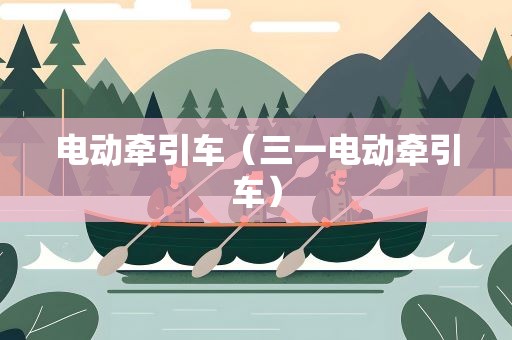 电动牵引车（三一电动牵引车）