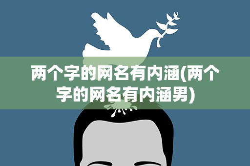 两个字的网名有内涵(两个字的网名有内涵男)